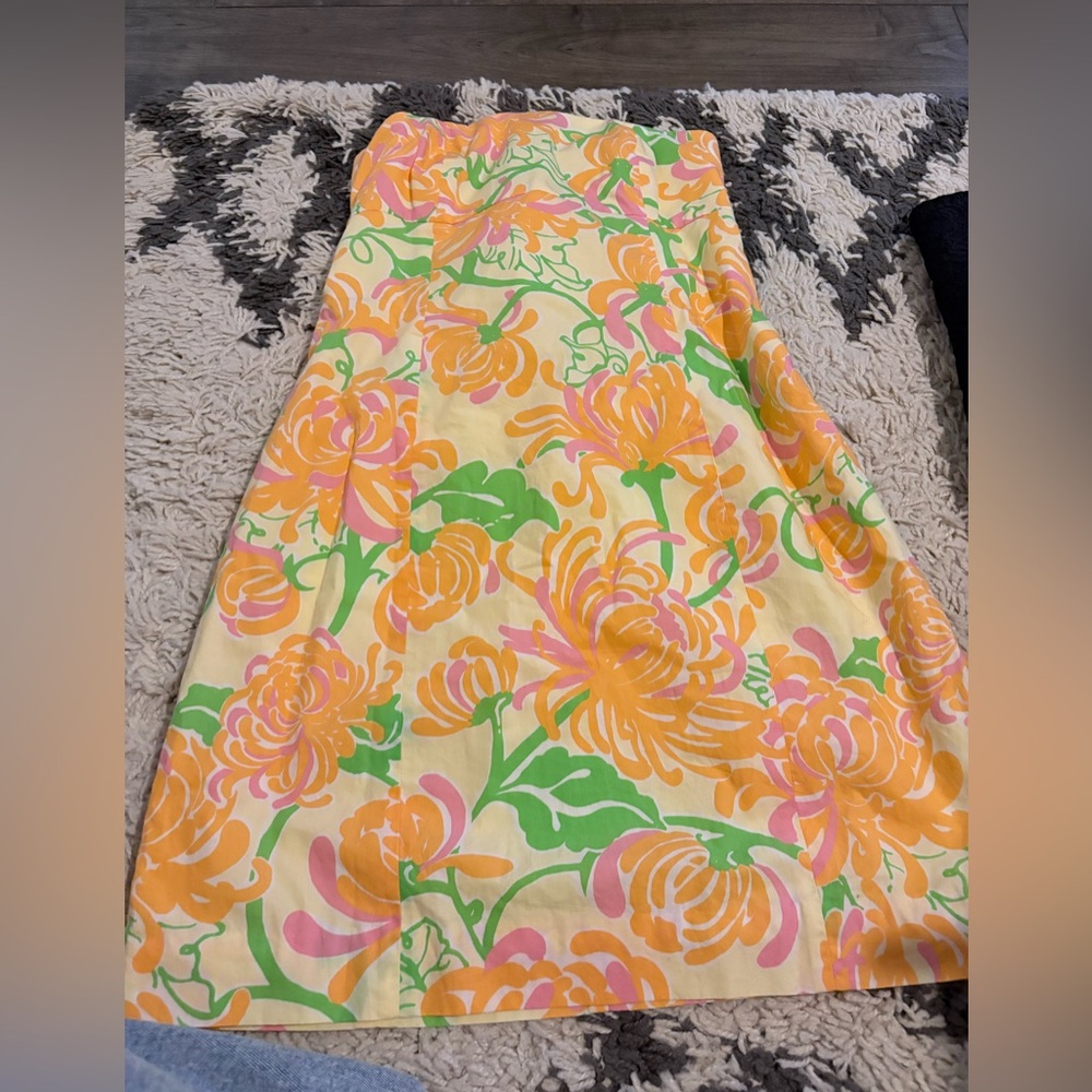 Lilly Pulitzer Yellow and Pink Dress